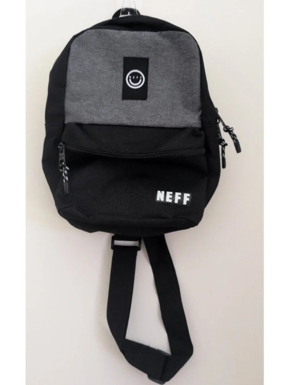 Neff Crossbody Bag Black Hotsling Gray Backpack 12 Inches Skater Aesthetic